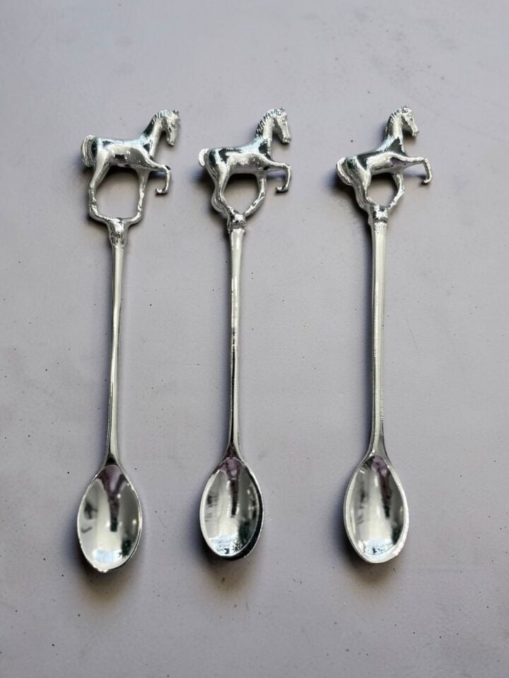 6'LI AT DESEN ÇAY KAŞIĞI